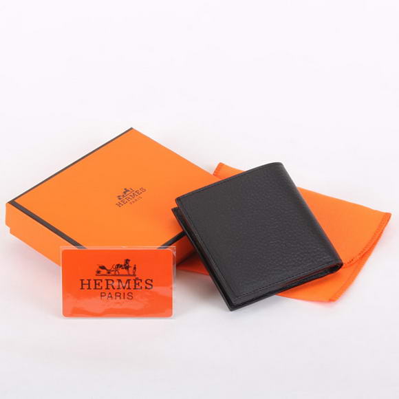 Cheap Fake Hermes MC Socrate Wallet H6002 Black